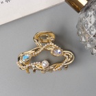 Краб для волос "Эдисон элит" классик, 4,5 см, золото (6 шт) - фото 809196499