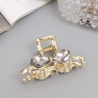 Крабик для волос «Эшли», бант, 6 см, золото 10691719