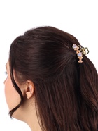 Крабик для волос «Хлоя галант», сердца банты, 4.5 см, золотистый - Фото 2