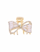 Краб для волос "Дороти" бантик, 4 см, золото (6 шт) - фото 809027581