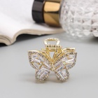 Крабик для волос «Дороти», бабочка, 4 см, золото 10691732