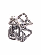 Крабик для волос «Флоранс галант», звезда, 3 см, чёрный 10691733