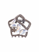 Крабик для волос «Флоранс галант», звезда, 3 см, чёрный 10691733