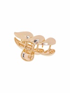 Крабик для волос «Пейдж», волны, 6 см, золото 10691736