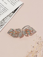 Заколка - автомат для волос «Диодора», лепестки галант, 9 см, золото - фото 58020496