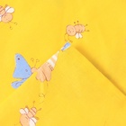 КПБ BABY За медом 112х147см, 110х150см, 60х60см, желтый, бязь 142г/м кр.талка ГОСТ, хл100% - фото 30566177