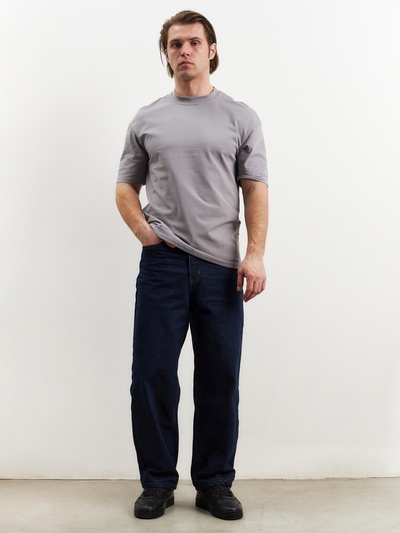 Футболка мужская MINAKU: Basic line MAN, размер 50, серая