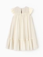 Платье для девочки MINAKU: PartyDress, цвет молочный, рост 110 см - фото 119106451