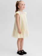 Платье для девочки MINAKU: PartyDress, цвет молочный, рост 110 см - фото 119106441