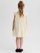 Платье для девочки MINAKU: PartyDress, цвет молочный, рост 110 см - фото 119106442