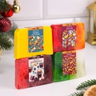 Набор мыла 4 шт. «Яблоко с корицей, Фруктасия, Медовое настроение, Черничный джем» - Фото 1