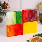 Набор мыла 4 шт. «Яблоко с корицей, Фруктасия, Медовое настроение, Черничный джем» - Фото 2