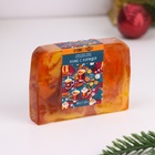 Набор мыла 4 шт. «Красное вино, Кофе с корицей, Ваниль-овес, Сладкий мандарин» по 80 г - Фото 5