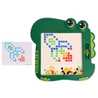 УЦЕНКА Магнитный планшет для рисования «Динозаврик», мозаика, 10 карточек - Фото 2