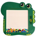 УЦЕНКА Магнитный планшет для рисования «Динозаврик», мозаика, 10 карточек - Фото 8