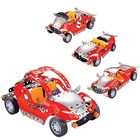 Уценка Конструктор металлический «Спортмобиль», 4 в 1, 226 деталей - Фото 1