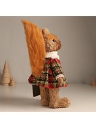 Фигурка «Белочка в зимнем платье с сумочкой», 29.5×16×10 см - Фото 4