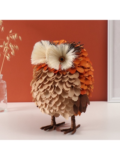 Декор "Сова пучеглазая" 20х19х30 см