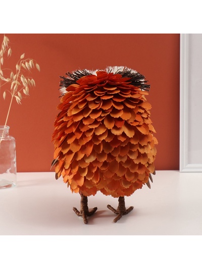 Декор "Сова пучеглазая" 20х19х30 см