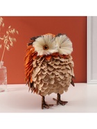 Фигурка «Сова пучеглазая», 20×19×30 см 10326078