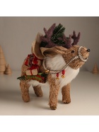 Фигурка новогодняя «Олень с подарками на спине», 26×13×26 см - Фото 2