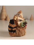 Фигурка новогодняя «Енотик с новогодними веточками», 7×10×11 см - Фото 3