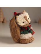 Фигурка новогодняя «Енотик в зимней одёжке», 8×13×14 см - Фото 3