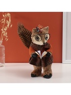 Фигурка «Белочка в очках с книжкой», 16×15×23 см - Фото 2