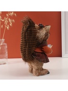 Фигурка «Белочка в очках с книжкой», 16×15×23 см - Фото 4