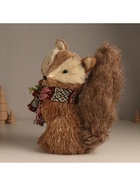 Фигурка новогодняя «Лисичка в вязаном шарфике», 13×25×24 см - Фото 3