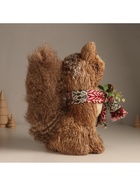 Фигурка новогодняя «Лисичка в вязаном шарфике», 13×25×24 см - Фото 4