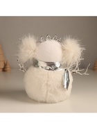 Фигурка «Снеговик в меховых наушниках», 20×12×17 см - Фото 4