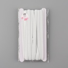 Резинка с силиконом, 8 мм, 10±1 м, белая - Фото 4