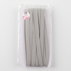 Резинка с силиконом, 10 мм, 10±1 м, серая - Фото 4