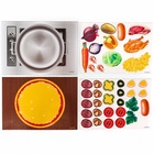 Настольная магнитная игра для малышей «Маленький повар», 28×20 см - Фото 5