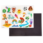 Настольная магнитная игра для малышей «Времена года», 28×20 см - Фото 11