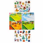 Настольная магнитная игра для малышей «Времена года», 28×20 см - Фото 5