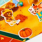 Настольная магнитная игра для малышей «Времена года», 28×20 см - Фото 7