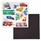 Настольная магнитная игра для малышей «Машинки», 28×20 см - Фото 11