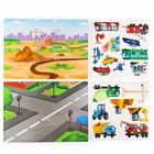 Настольная магнитная игра для малышей «Машинки», 28×20 см - Фото 5