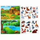 Настольная магнитная игра для малышей «Животные», 28×20 см - Фото 5