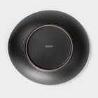 Салатник Magistro Black style, 1.7 л, фарфор, чёрный - Фото 4