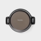 Соусник Magistro Black style, 125 мл, фарфор, чёрный - Фото 4