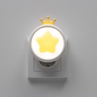 Ночник «Королевская звезда» 1 Вт LED датчик света 7×8×10 см - Фото 6