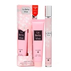 Парфюмерный набор женский La Bella Viva: Туалетная вода, 35мл + Лосьон для тела, 35мл - фото 26921900