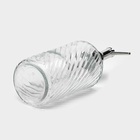 Дозатор для мыла SAVANNA, стекло, 500 мл, прозрачный - Фото 5