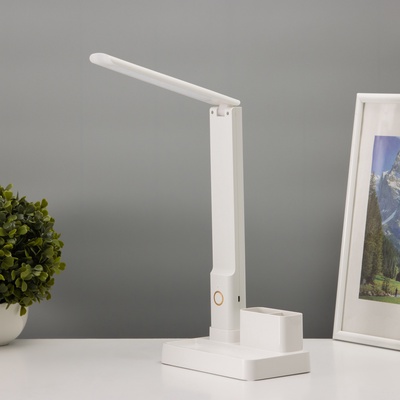 Лампа настольная «Отличник» 5 Вт LED 2700-6500К USB 1200mAh диммер 16×10×30 см