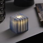 Светодиодная фигура «Куб» 5×5 см, от батареек AG13×3, свечение тёплое белое  (артикул 10688636)  большой выбор товаров оптом и в розницу по низким ценам с доставкой