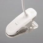 Светильник на прищепке с подставкой под телефон «Грань» 5 Вт LED USB 2700-6500К белый - Фото 12