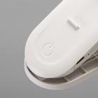 Светильник на прищепке с подставкой под телефон «Грань» 5 Вт LED USB 2700-6500К белый - Фото 13